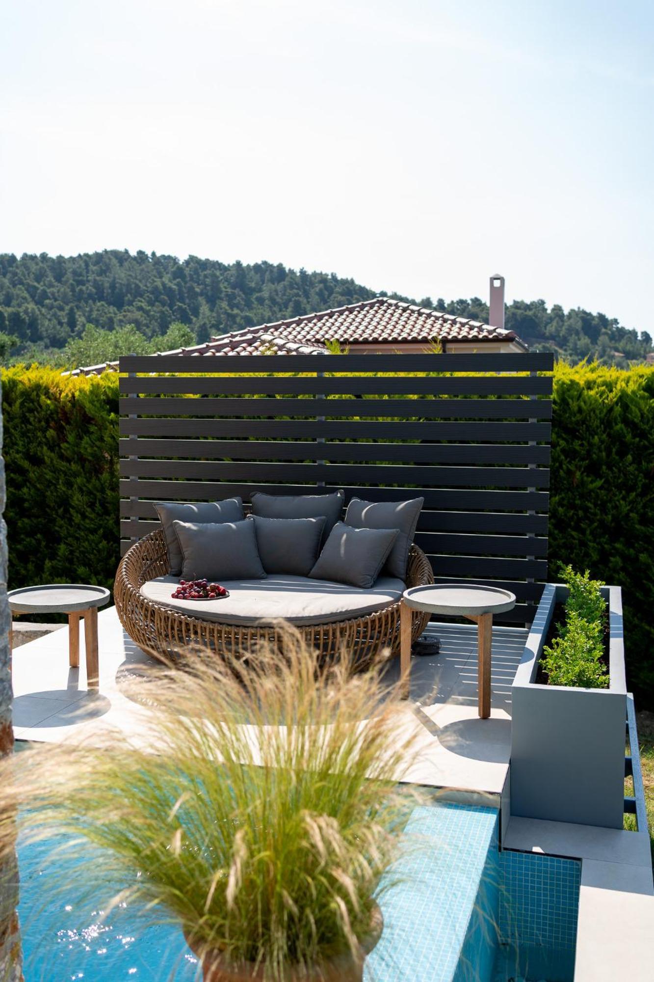 Stone Build Suite With Private Pool Kolios Екстериор снимка